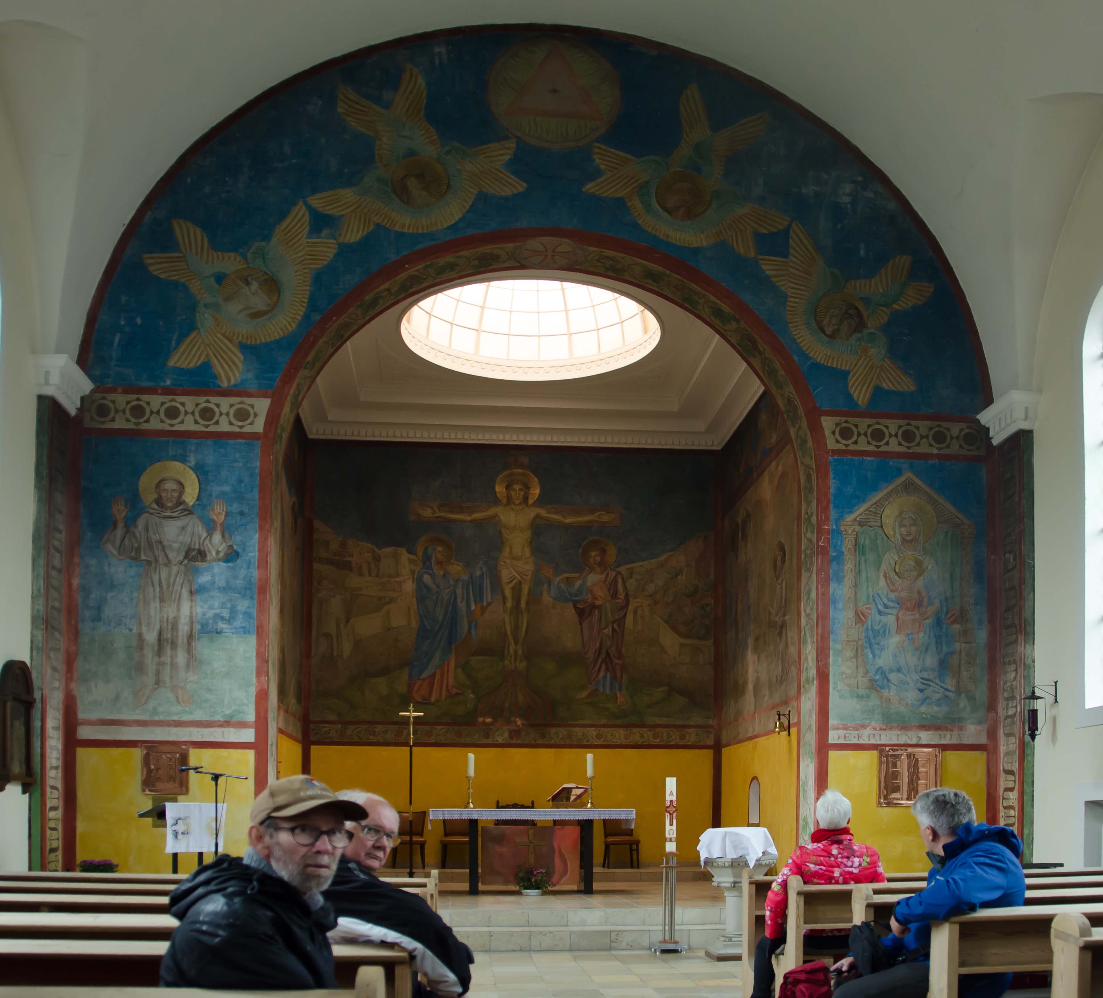 Altertavlen i den katolske kirke i Nakskov